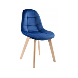 Cadeira madeira, Veludo SD1872 - Eletronet