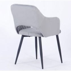Cadeira metal, veludo SD2334 - Eletronet