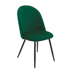 Cadeira metal, veludo SD2338 - Eletronet