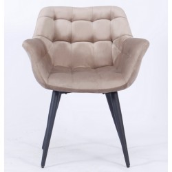 Cadeira metal, veludo SD2346 - Eletronet