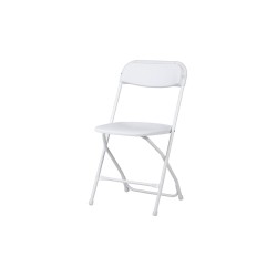 Cadeira Dobrável ZN0026 (branco) - Eletronet