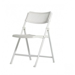 Cadeira Dobrável ZN0037 (branco) - Eletronet