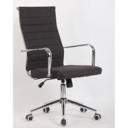 Cadeira escritório tecido preto SD2733 - Eletronet