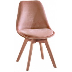 Cadeira madeira, Veludo SD2148